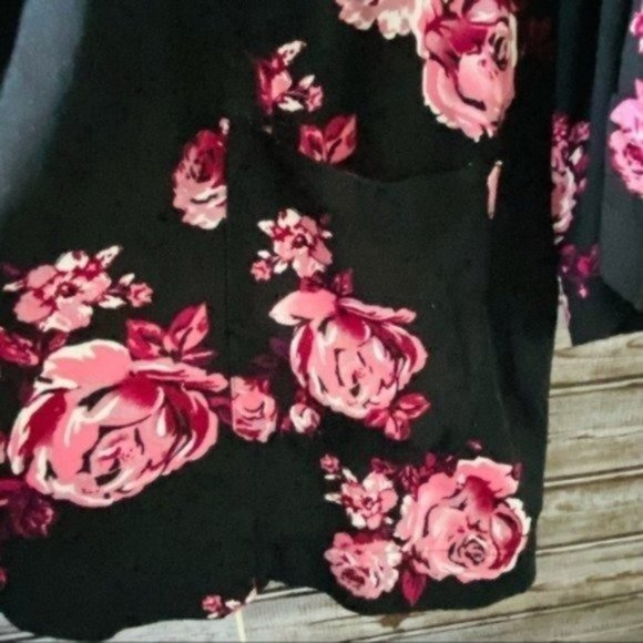 NWT Xhilaration Open Front Floral Kimono Size XXL - Picture 8 of 13